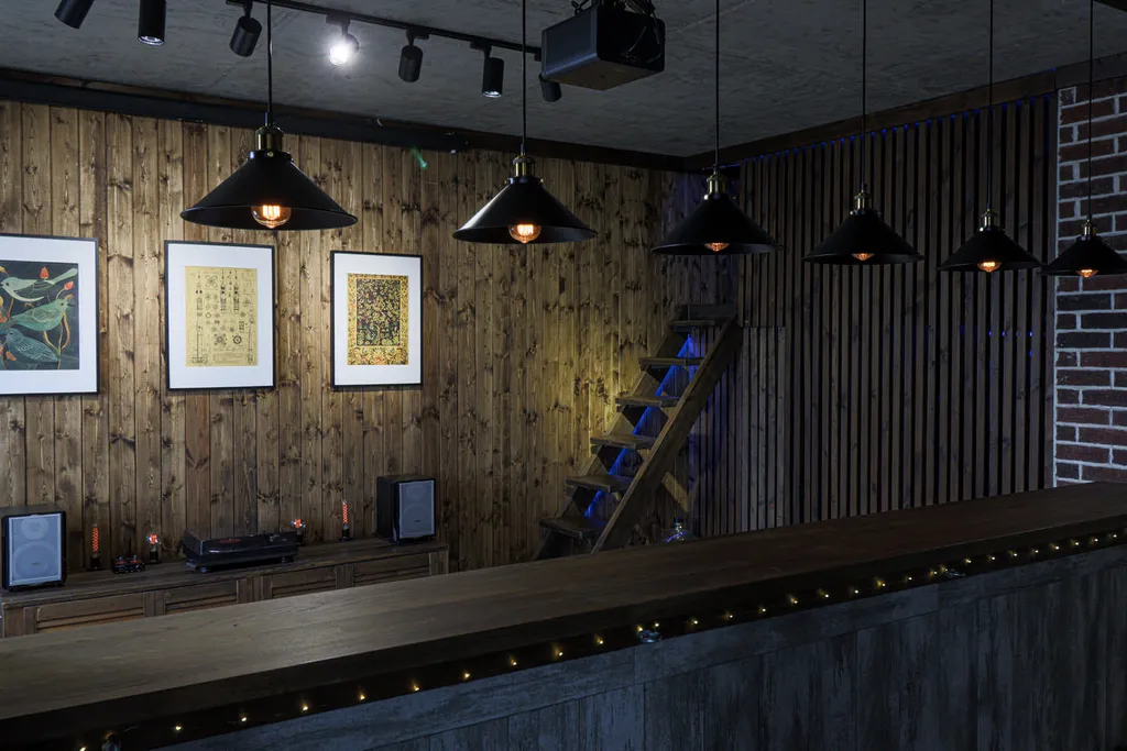 Konigloft XII уютная квартира-студия с проектором и винилом