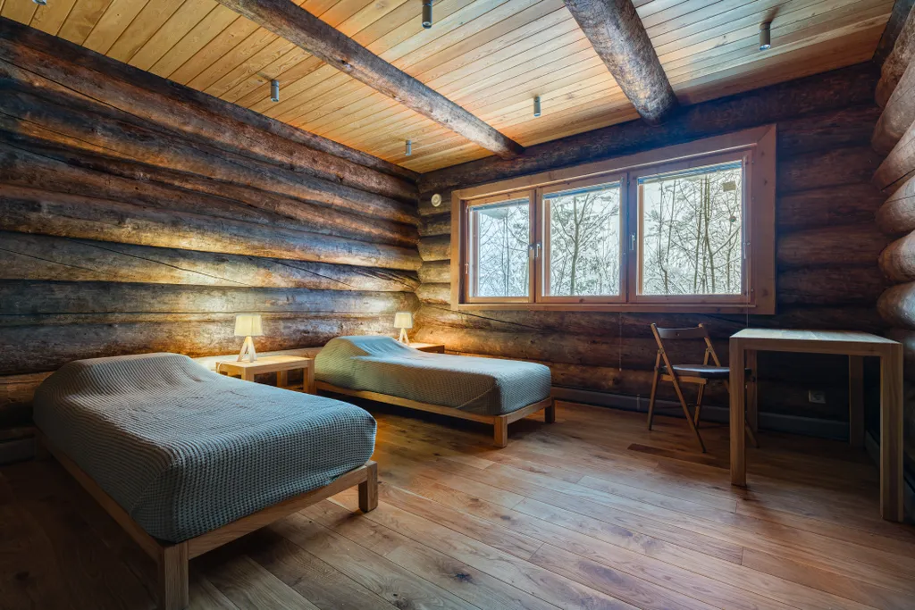 Дом из бревна kelo