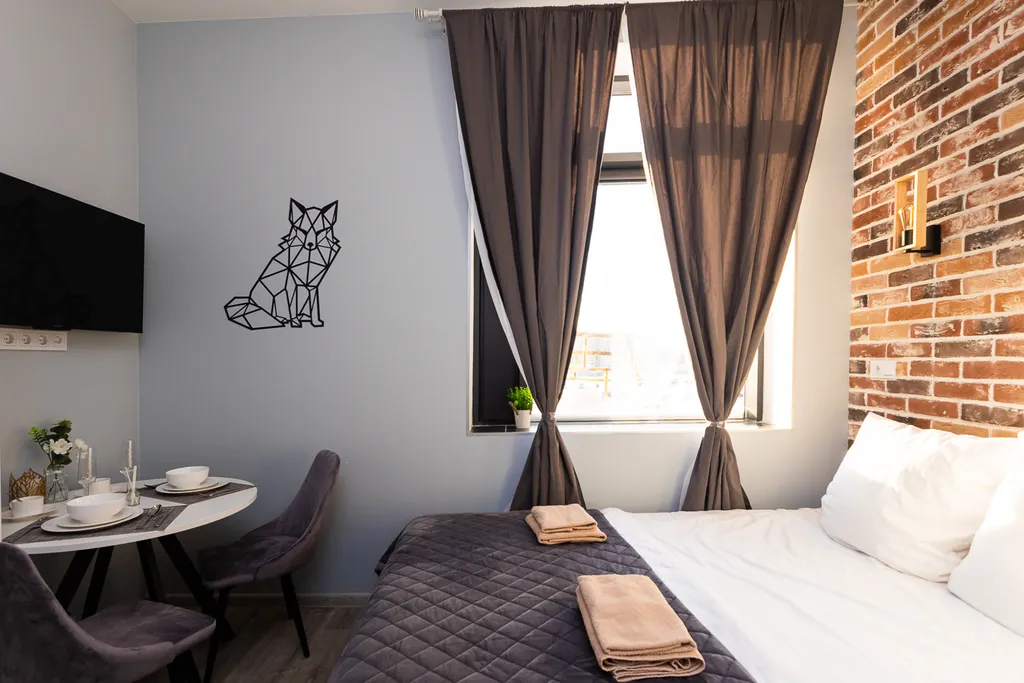 Уютная студия рядом с лесопарком