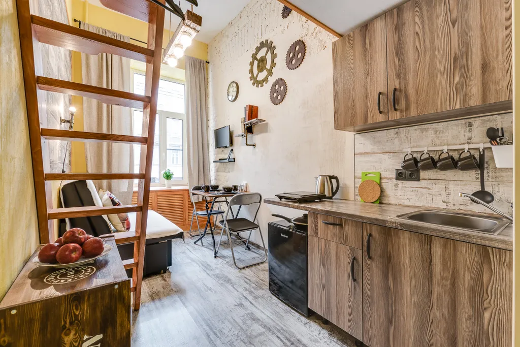 Квартира Квартира Уютная двухуровневая студия в центре города в 5 минутах от метро — Санкт-Петербург