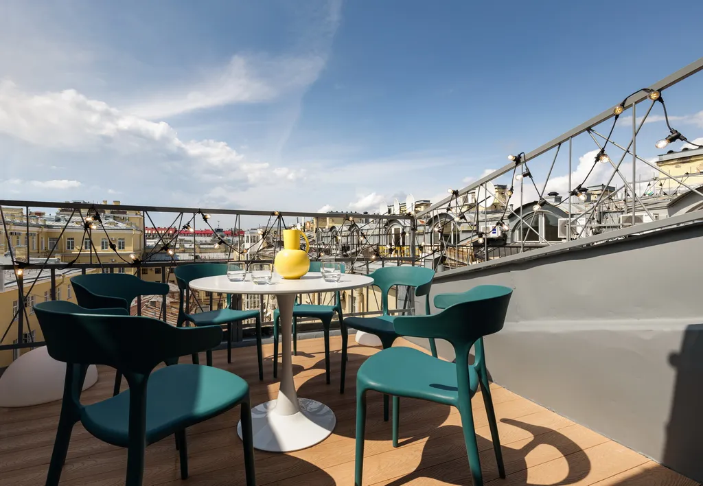 Квартира Апартаменты двухуровневые Benua 170 с Тремя Террасами — Санкт-Петербург