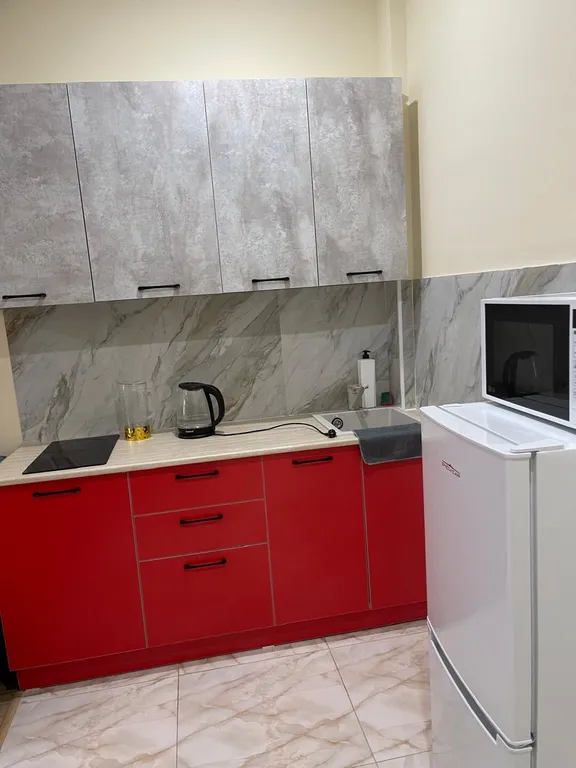 Просторная ванная, удобное спальное место, полный комфорт