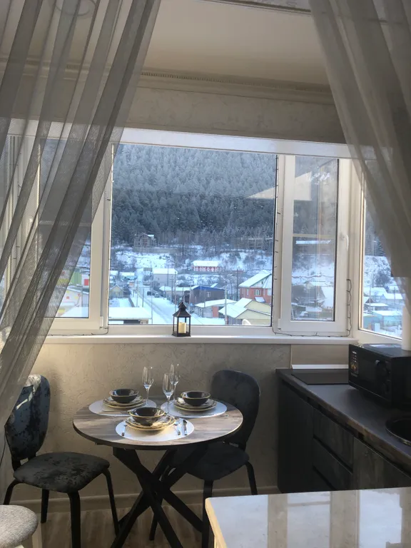 Уютная квартира в центре Теберды, курортная заповедная зона