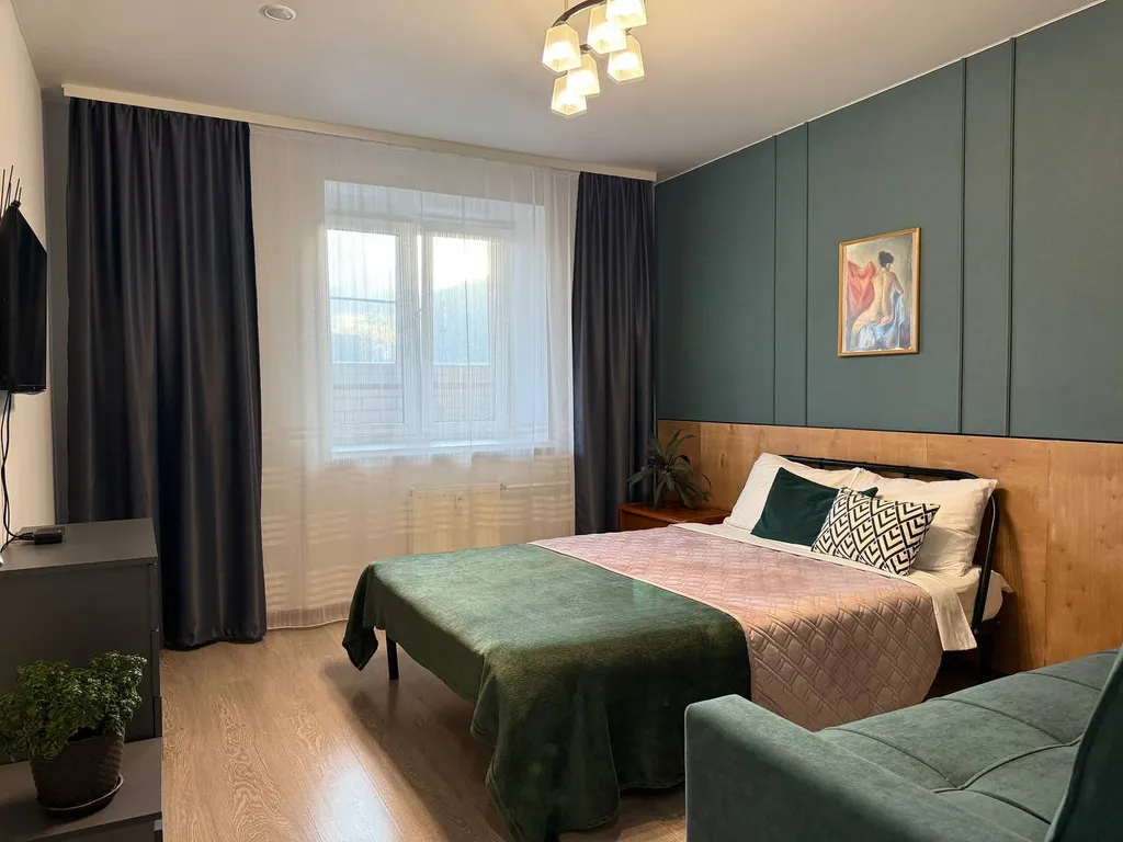 Просторная однушка в новом доме с большой парковкой