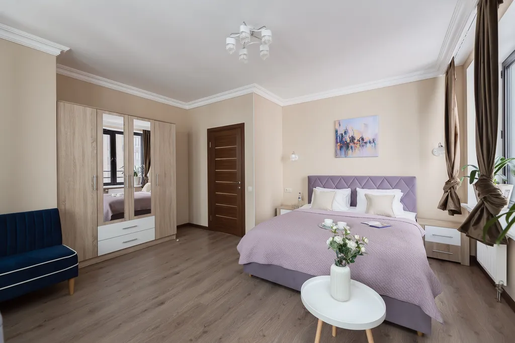 Квартира Апартаменты Symphony с 2 отдельными спальнями в жилом небоскребе — Москва