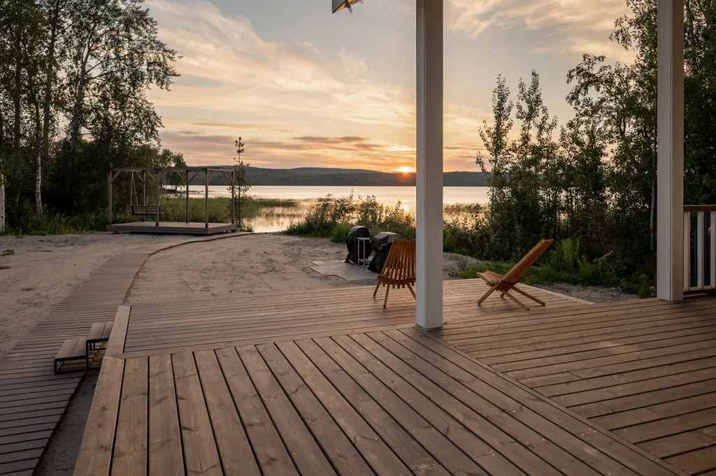 Дом Сиднаволок на берегу