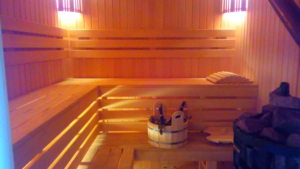 Дом с баней на дровах