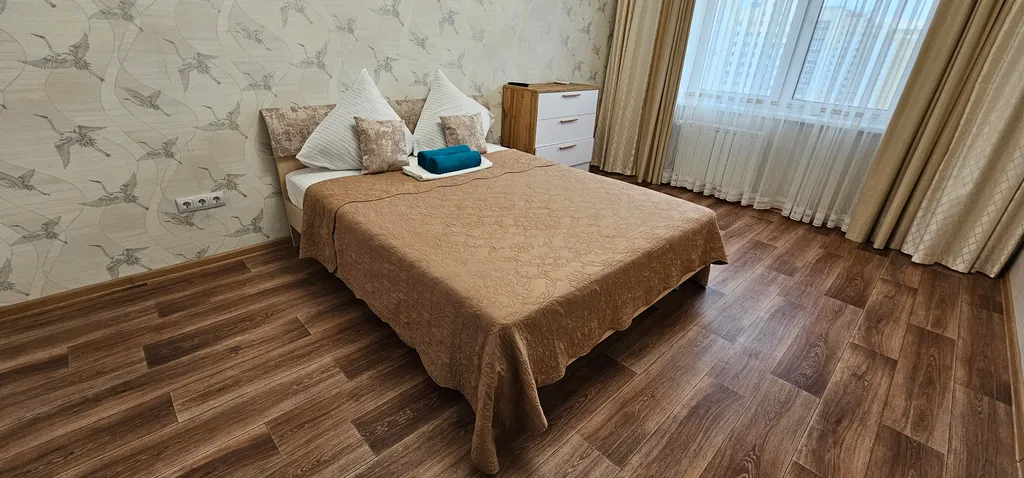 Современные трехкомнатные апартаменты на 14 этаже