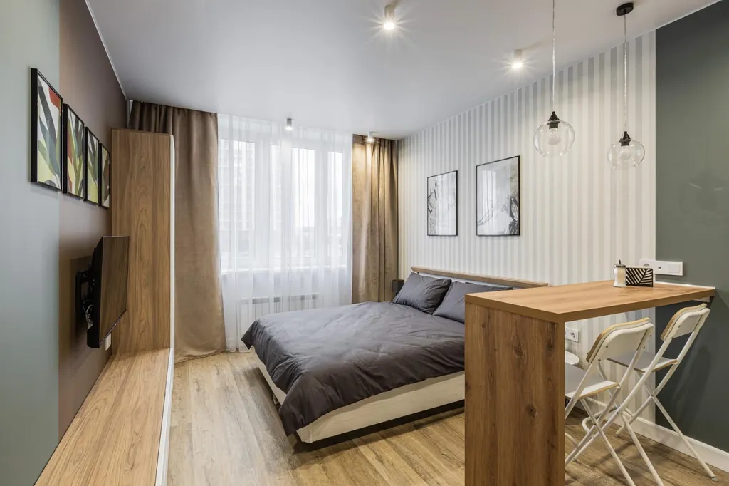 Комфортабельные апартаменты в современном стиле в центре города