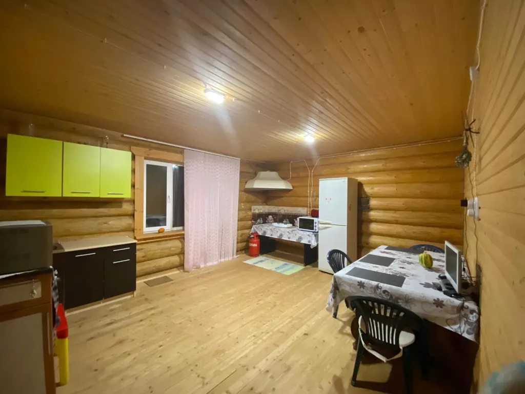 Зимний дом из бревна