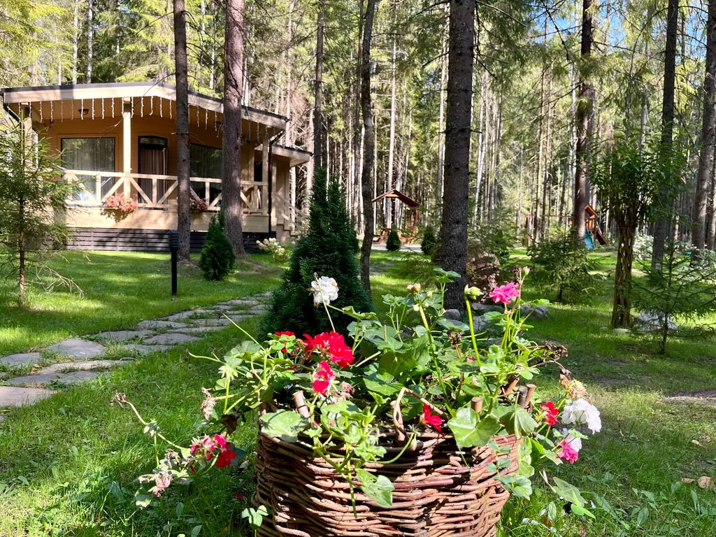 Коттедж Коттедж Гармония леса на берегу озера Волго на Селигере — Турбаза Чайка