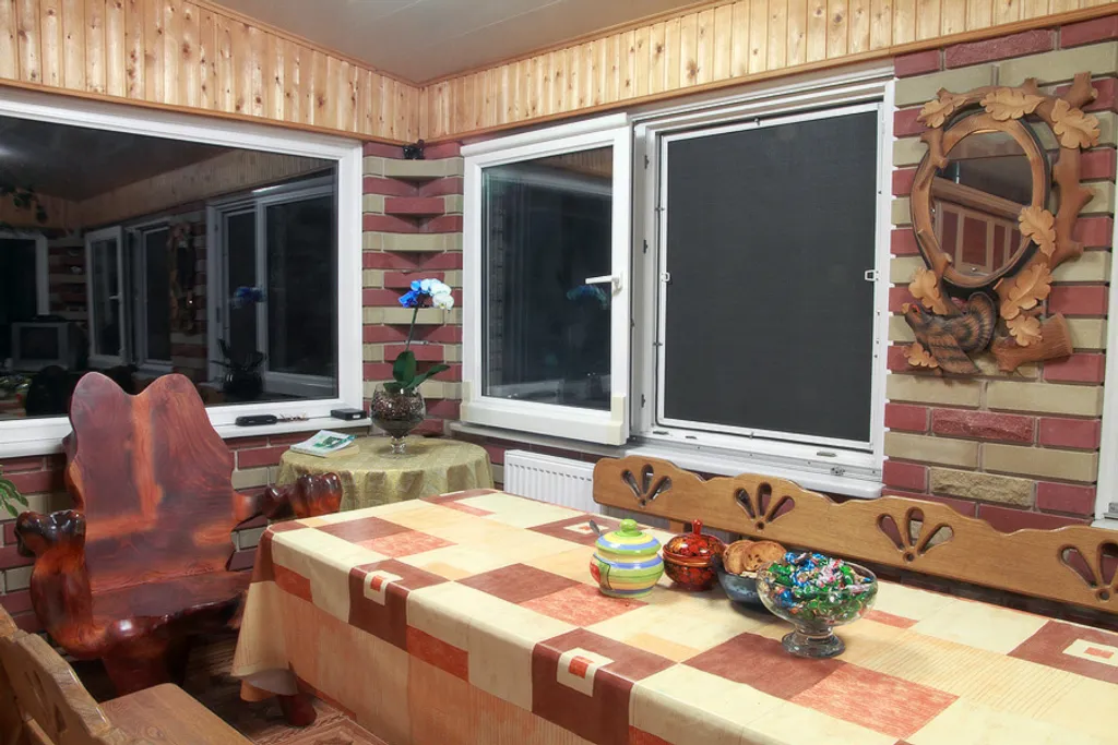 Коттедж Дом 3 спальни, большой двор беседка мангал усадьба Можжевеловый дворик — Айвовое