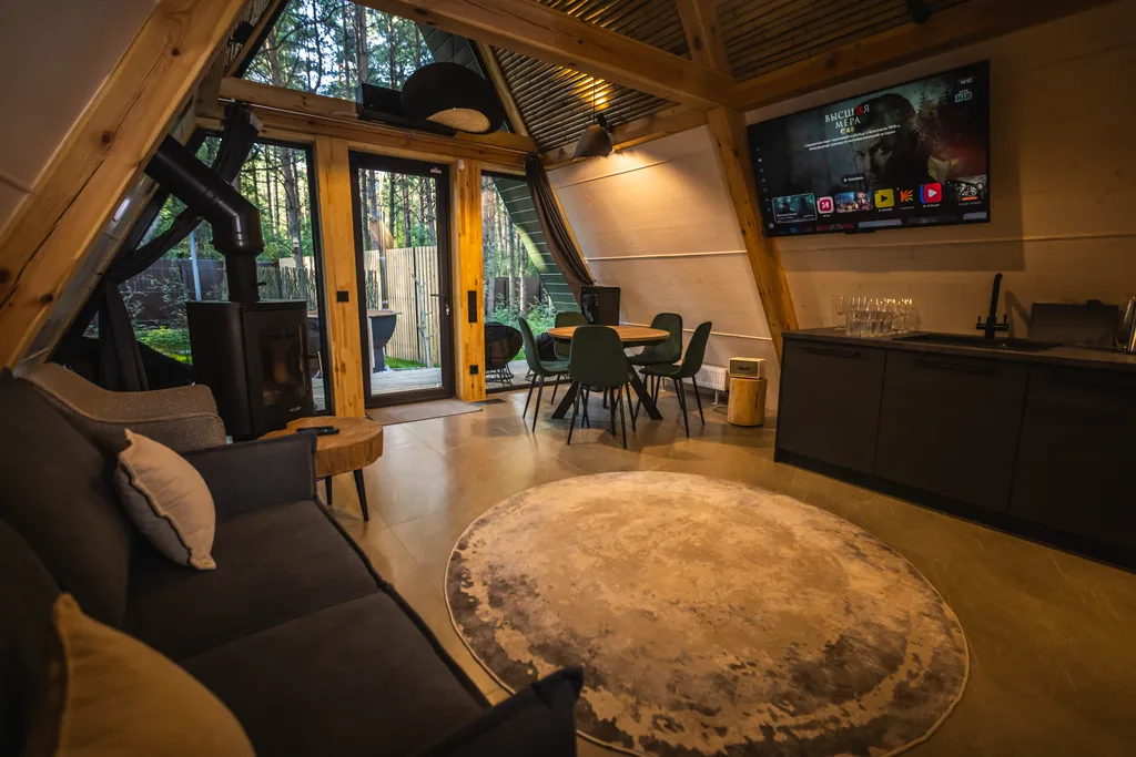 Коттедж Коттедж А-Фрейм грин — Павловский Посад