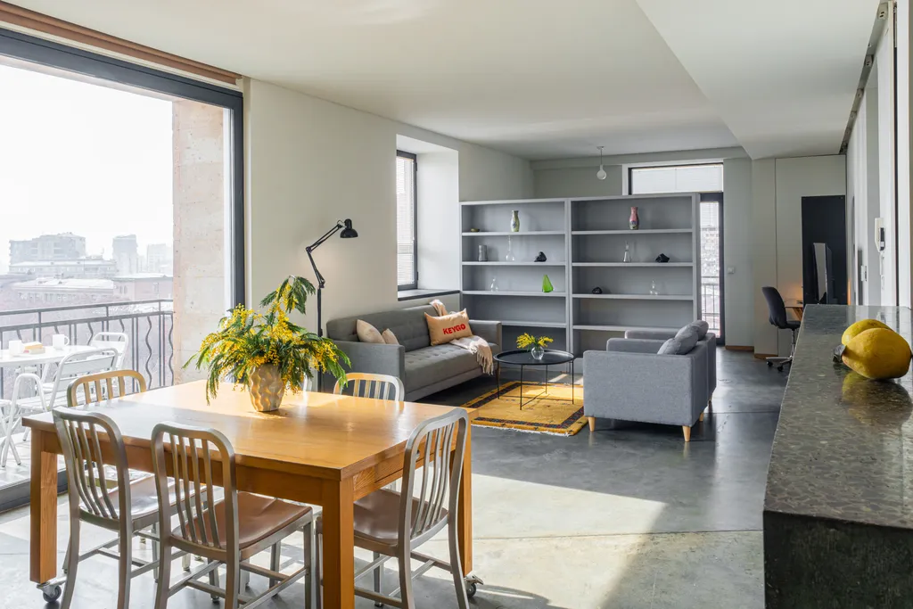 Апартаменты с видом на Каскад