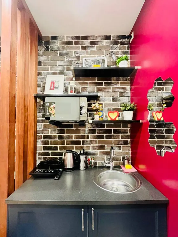 Квартира Квартира Красивая студия на 19 этаже с видом на Mоcкву — Москва