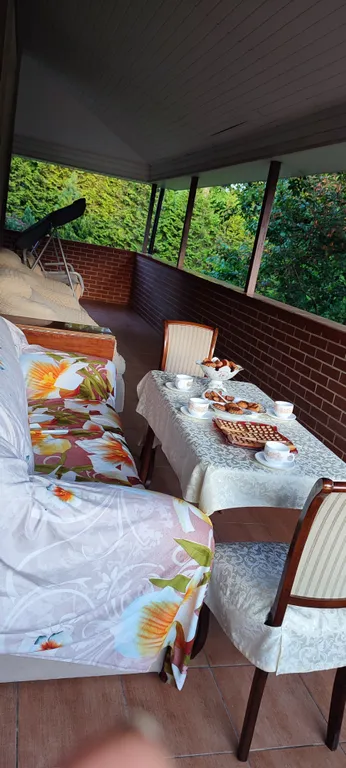 Весь первый уютный этаж с видом на природу