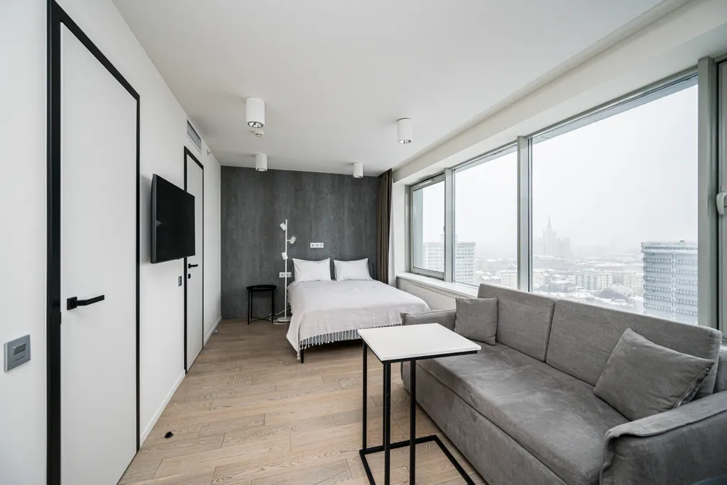 Квартира Видовые апартаменты студия — Москва