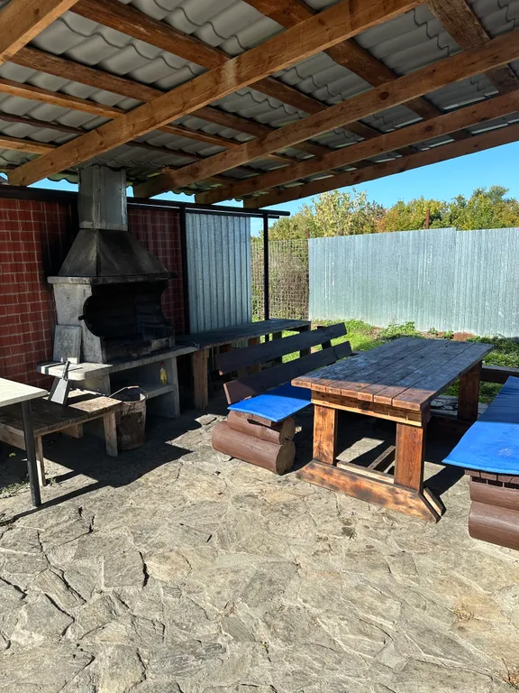 Дом в русском стиле Гжель