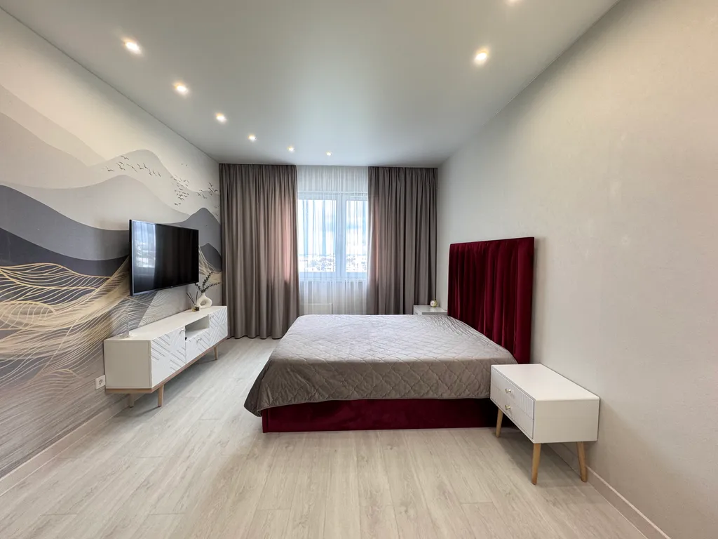 Современная квартирка рядом с ТЦ Аура