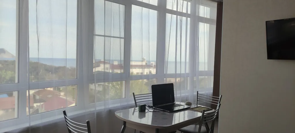 Квартира Апартаменты с видом на море и горы на первой береговой линии у моря — Анапа