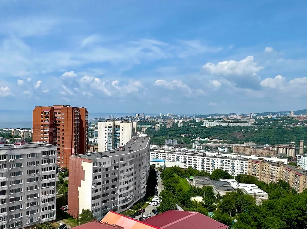 Квартира Просторная квартира с видом на море в центре города — Владивосток