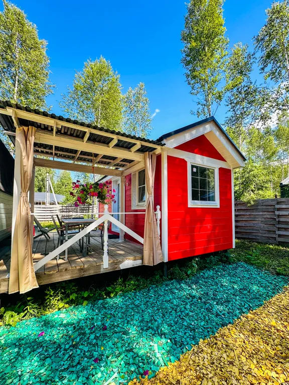 Коттедж Красный домик — аренда посуточно в Дмитров