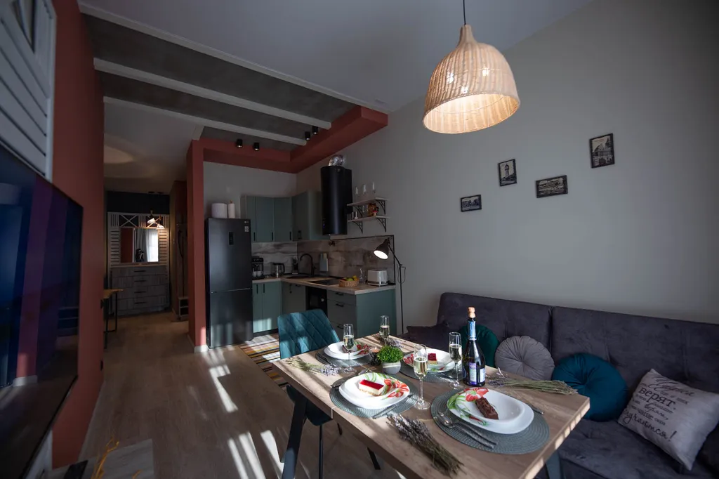 Квартира Апартаменты 1-комнатные с видом на море, 3 кровати — Зеленоградск