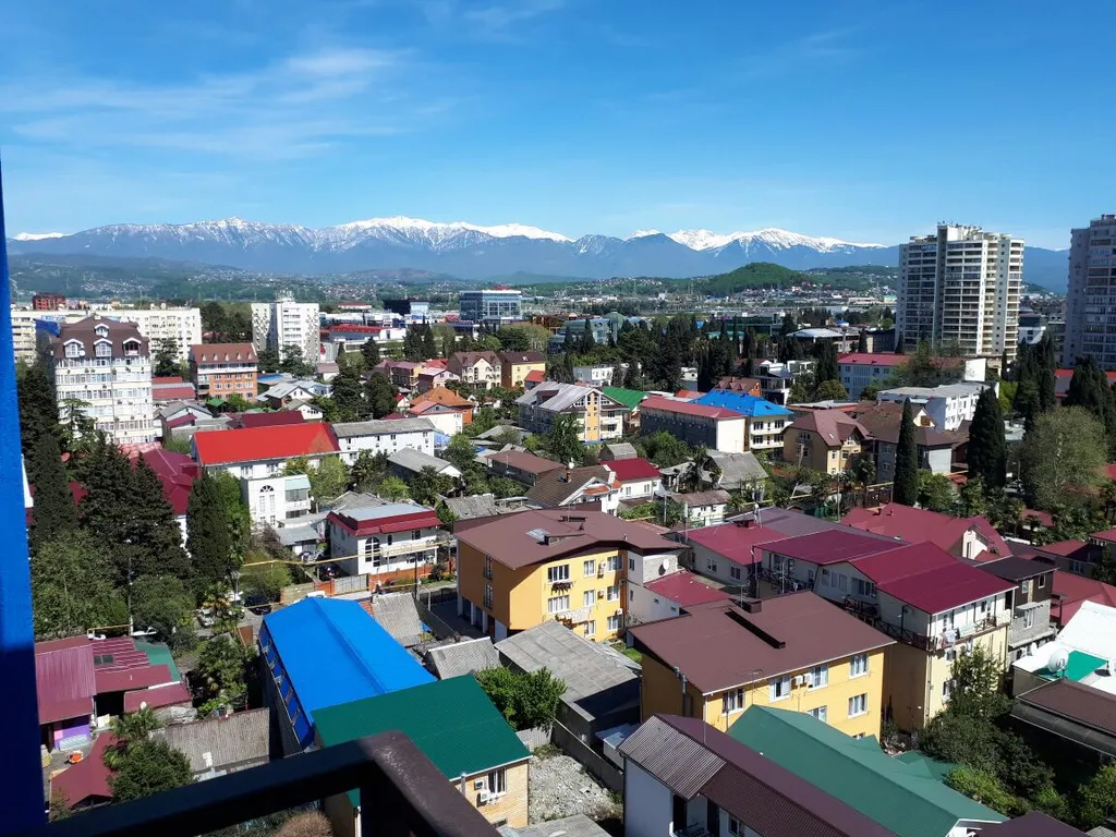 Уютная квартира с видом на море и горы