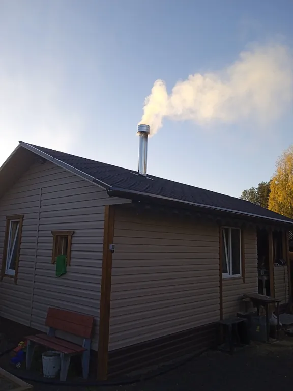 Уютный загородный дом и баня на участке 6 соток