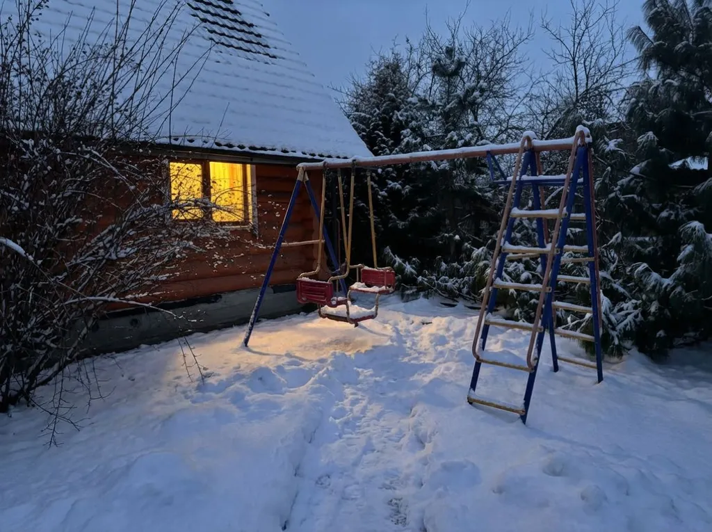 Шале дровяная баня и чан в подарок