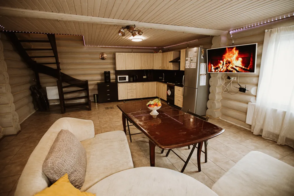 Коттедж с сауной рядом с озером