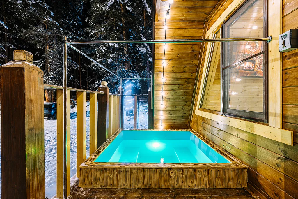 Коттедж в лесу — аренда посуточно в Терскол