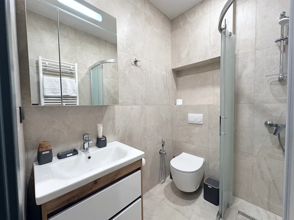 Квартира Квартира Просторная студия Вид на море и двор — Батуми