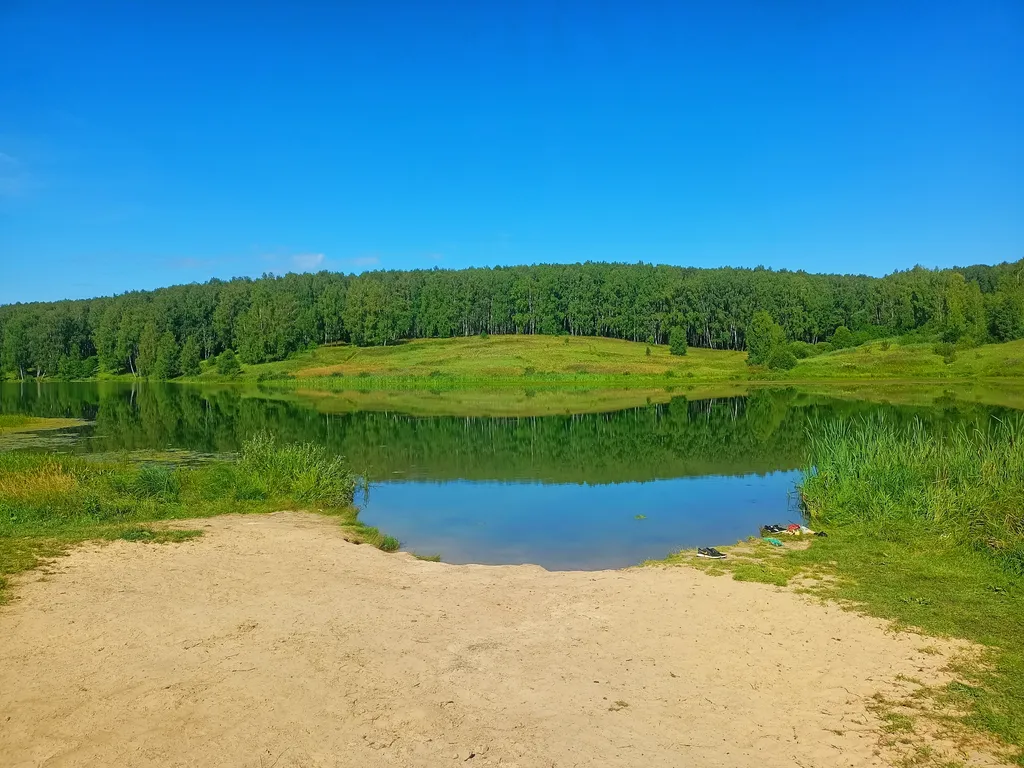 Дом в стиле A-frame рядом с озером в 30 минутах от Нижнего Новгорода
