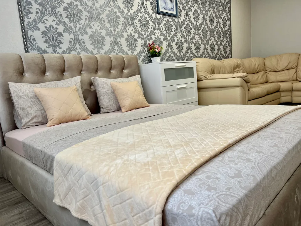 Квартира Просторная квартира возле парка солнечный остров — Краснодар