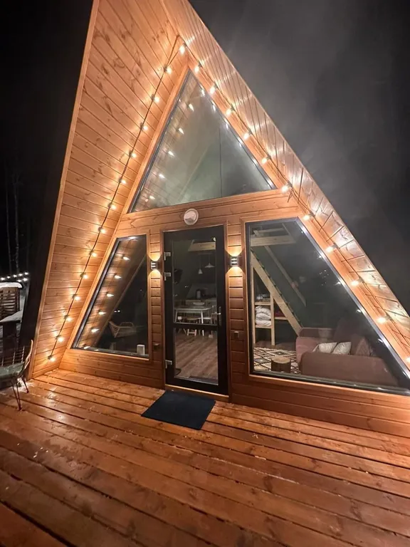 Видовой дом с камином