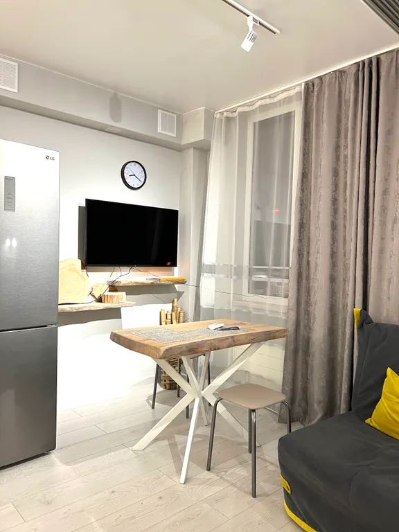 Квартира-студия с красивым видом