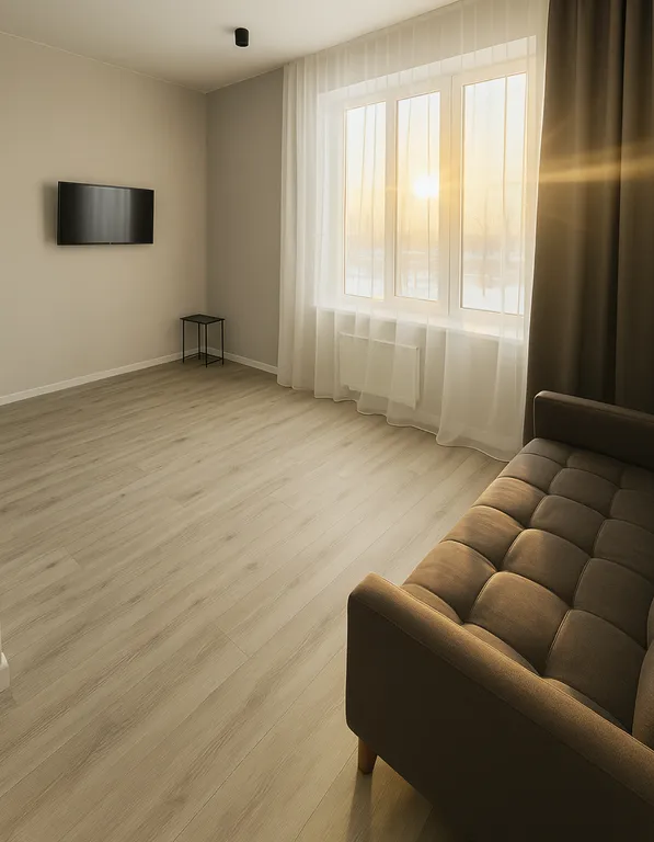 Стильная квартирка в новом доме с комплиментом от компании V-GOSTI!