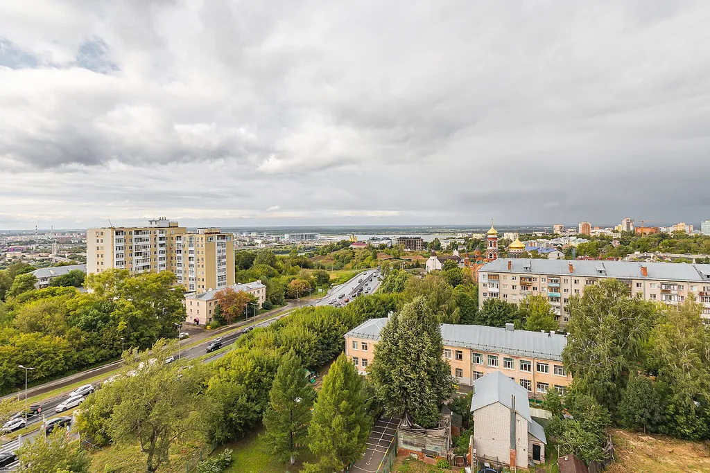 Атмосферная видовая студия Лёгкость бытия в центре с парковкой