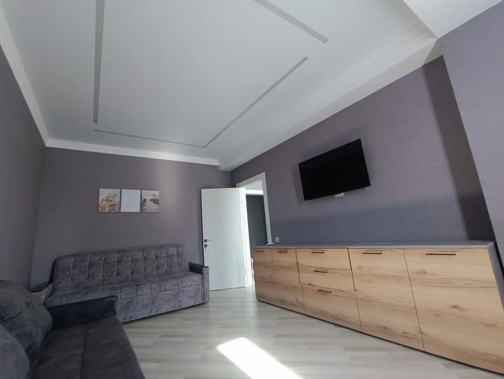 1к. Кв. 38 кв. 7 мин до пляжа. Для 4-5 гостей