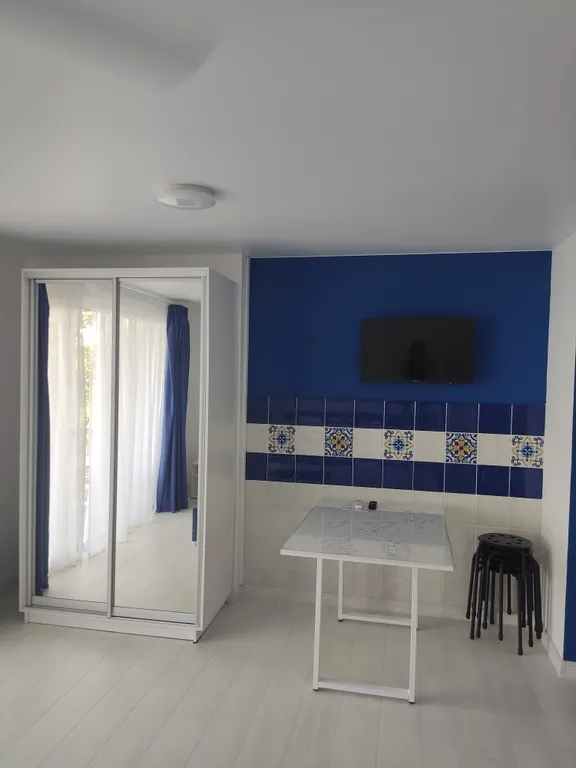 Студия с видом на море на 2 этаже