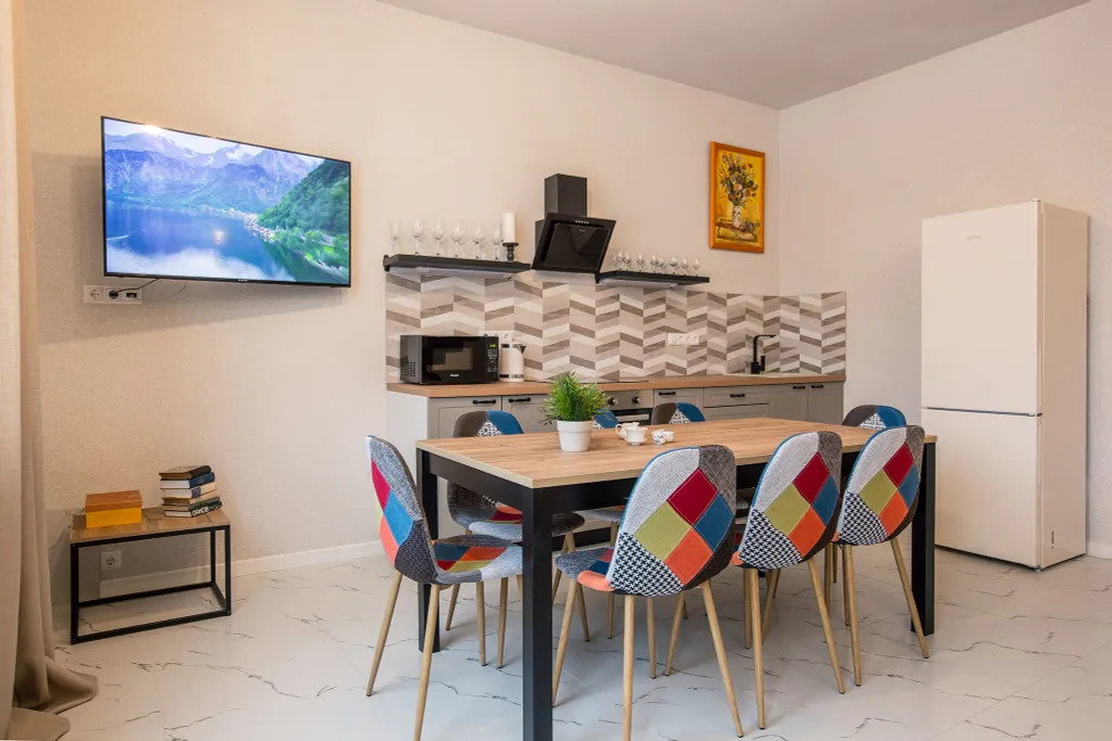 Таунхаус в свежем ветре