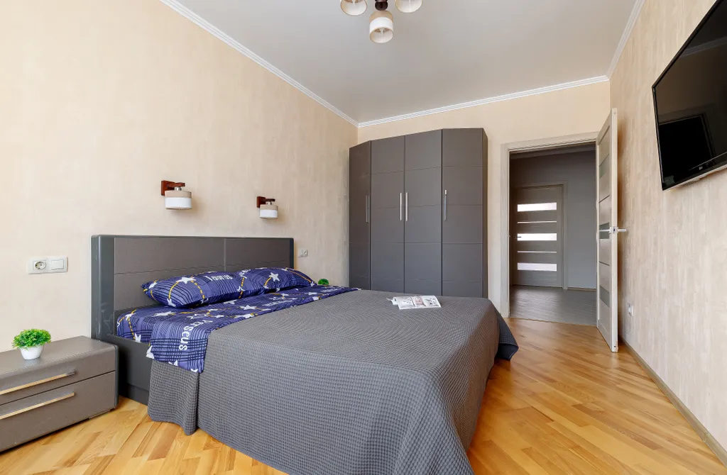 Уютная двухкомнатная квартира около стадиона