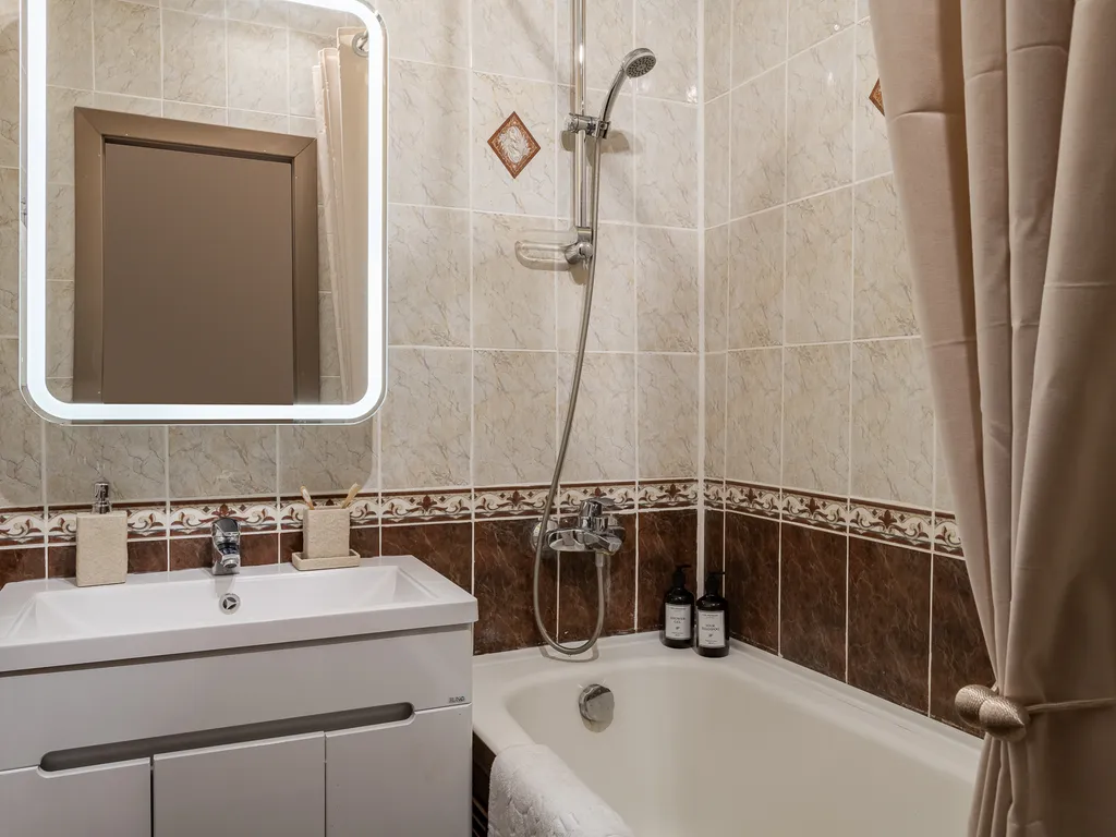 Квартира 2-комнатная квартира Kvart-Hotel метро Парк Культуры — Москва