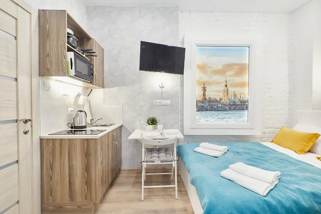 Квартира Квартира Уютная студия в историческом центре — Санкт-Петербург