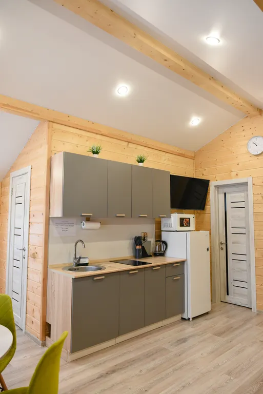 Уютный дом с баней и чаном