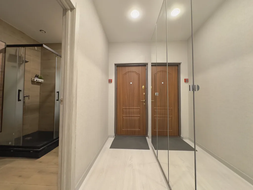 Стильная студия для двоих с кондиционером