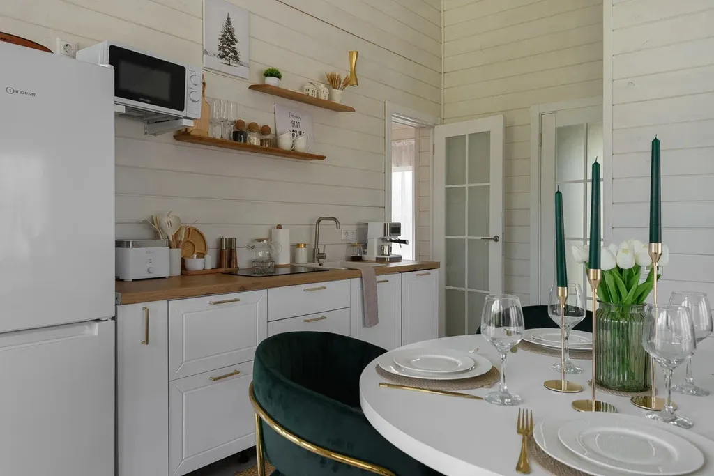 Уютный дом в стиле барнхаус