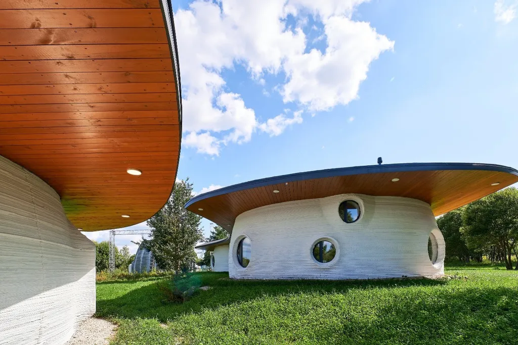 Вандер дом, напечатанный на 3d принтере