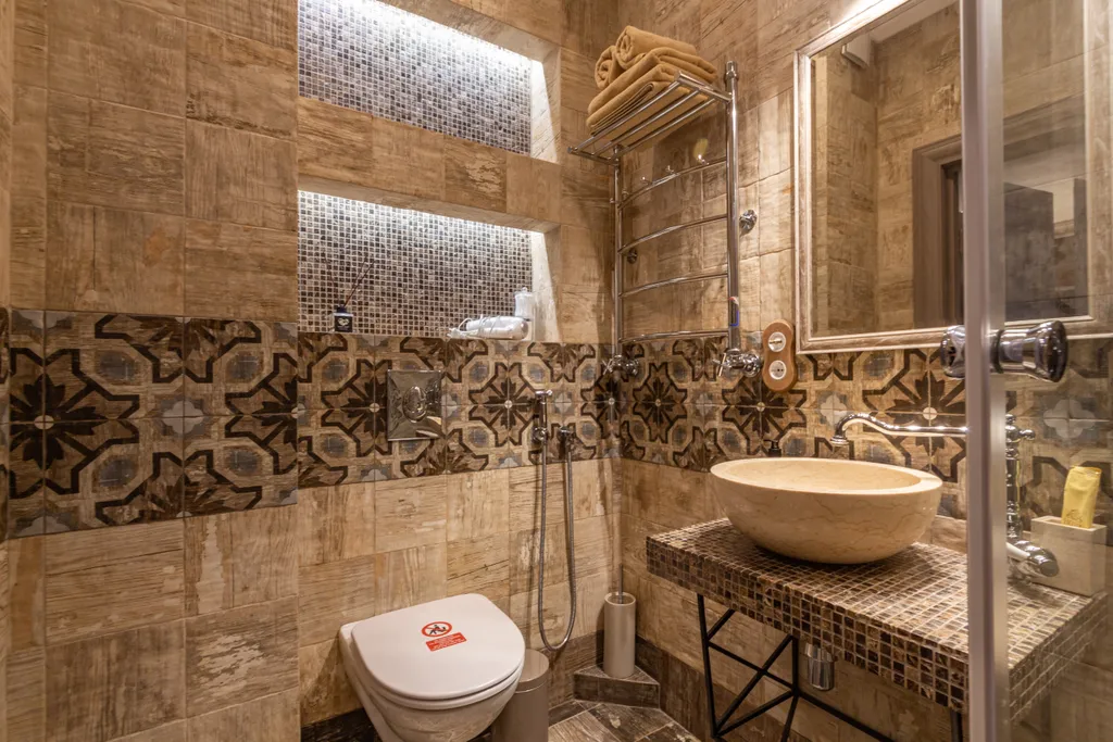 Лофт с витражом в самом центре